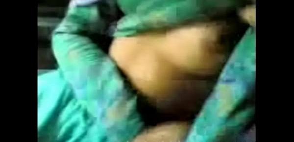  Anjali Bank officer homely wife boob squezed pussy fingered